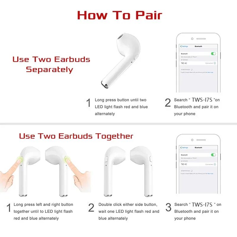 Wireless earbuds не работает