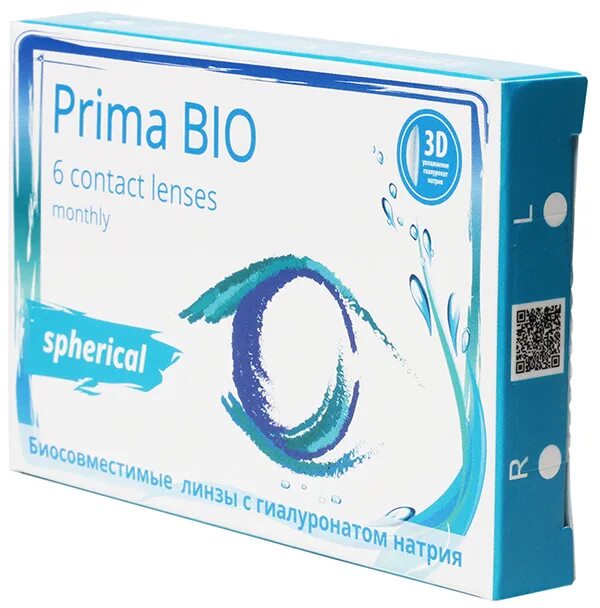 Линзы OKVISION® prima Bio bi-Focal Design. Линзы OKVISION prima Bio bi-Focal. OKVISION prima Bio (6 шт.) (Биосовместимые линзы с гиалуроном натрия). Контактные линзы OKVISION prima Bio r 8.4 bi-Focal -2.5 (1 мес) 6 шт.