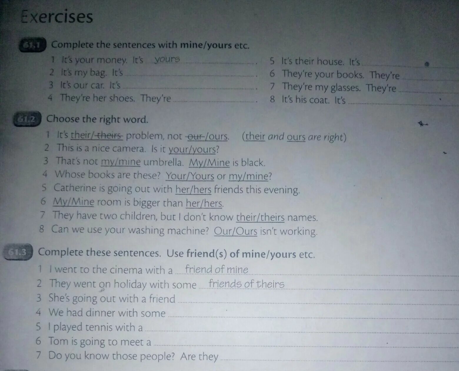Complete the following sentences using. Finish the sentences. Unit 54 exercises 54.1 ответы. Complete the sentences with these Words. Complete the sentences use my our their his her your перевод.