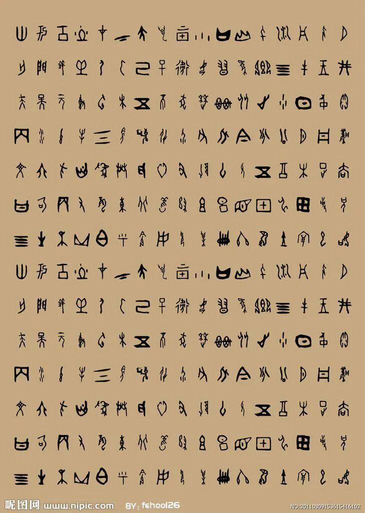 Ancient script. Письменность Шанг Шунг. Цзягувэнь. Oracle Bone script. Древние языки Китай.