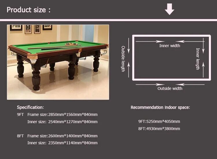 Размеры помещения для бильярдного стола. Пул 9 футов Размеры стола. Бильярдный стол 12 футов Размеры. 12 Футовый стол для бильярда размер. Размер бильярдного стола американка.