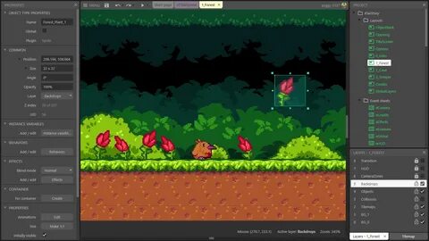 Как сделать игру в construct 3