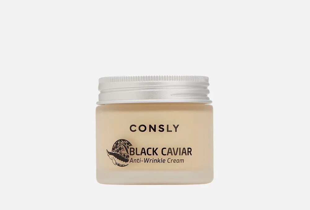 Крем caviar отзывы. Consly black caviar anti-wrinkle cream. consly black caviar cream - 70 ml.