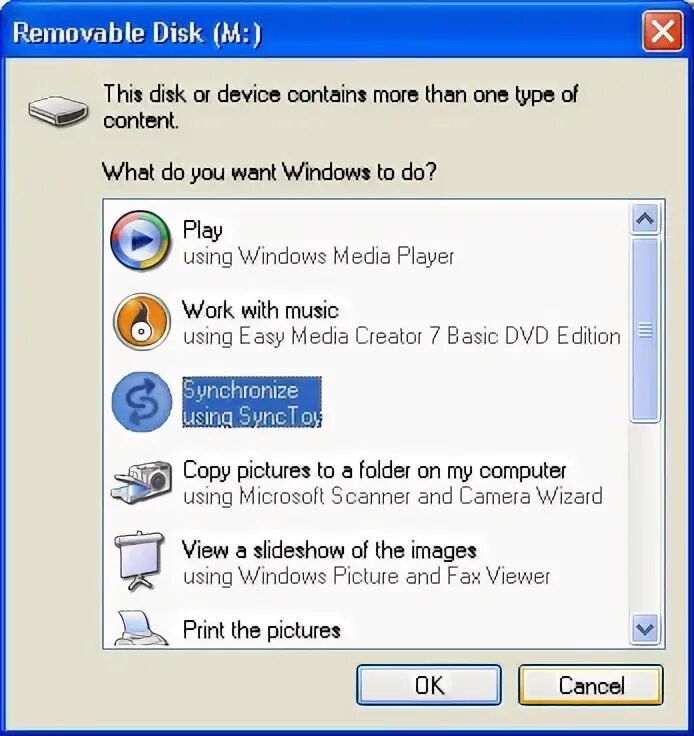 Название файла. Do you want scan and Fix Removable Disk.