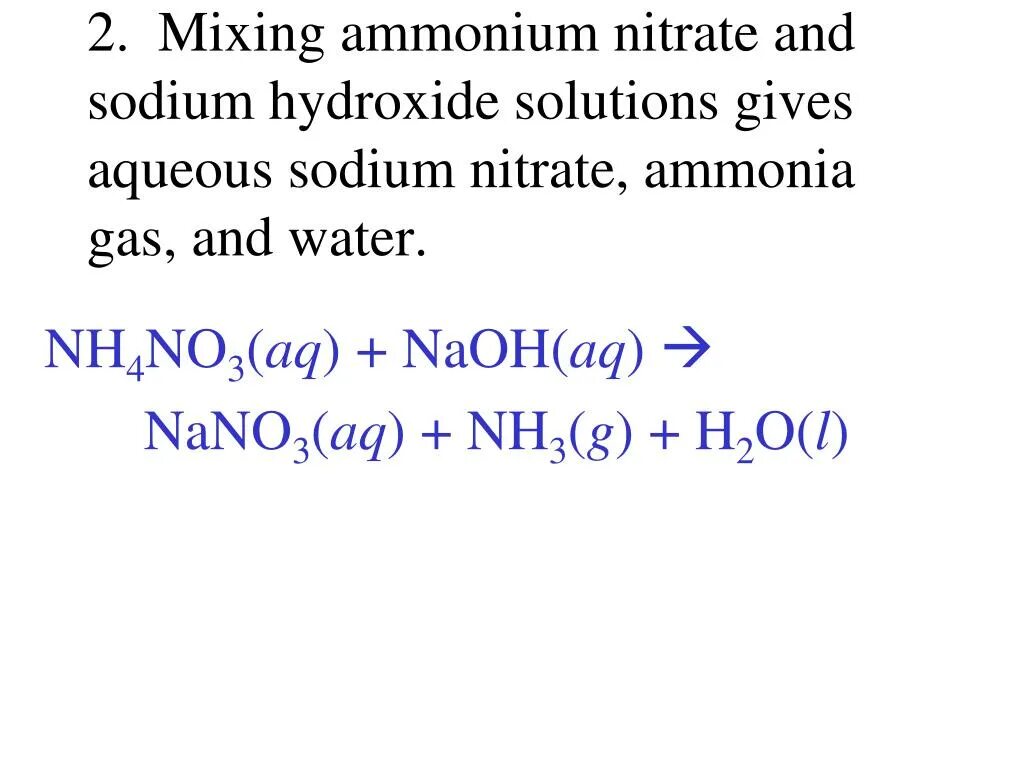 Нитрат аммония и гидроксид натрия. Nh4no3 NAOH. Нитрат аммония плюс гидроксид натрия. Гидроксид аммония + нитрат.