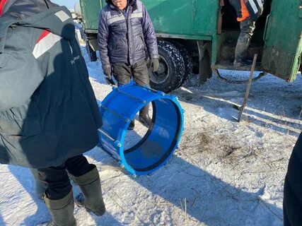 Орск дали воду