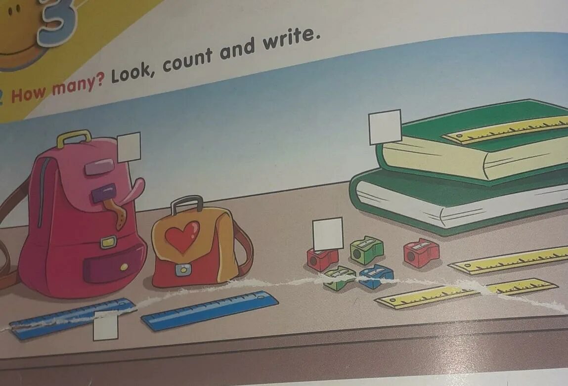 Write 2 4 5. Look count and write. look and count. задание по английскому look count and write. look count and write school park.