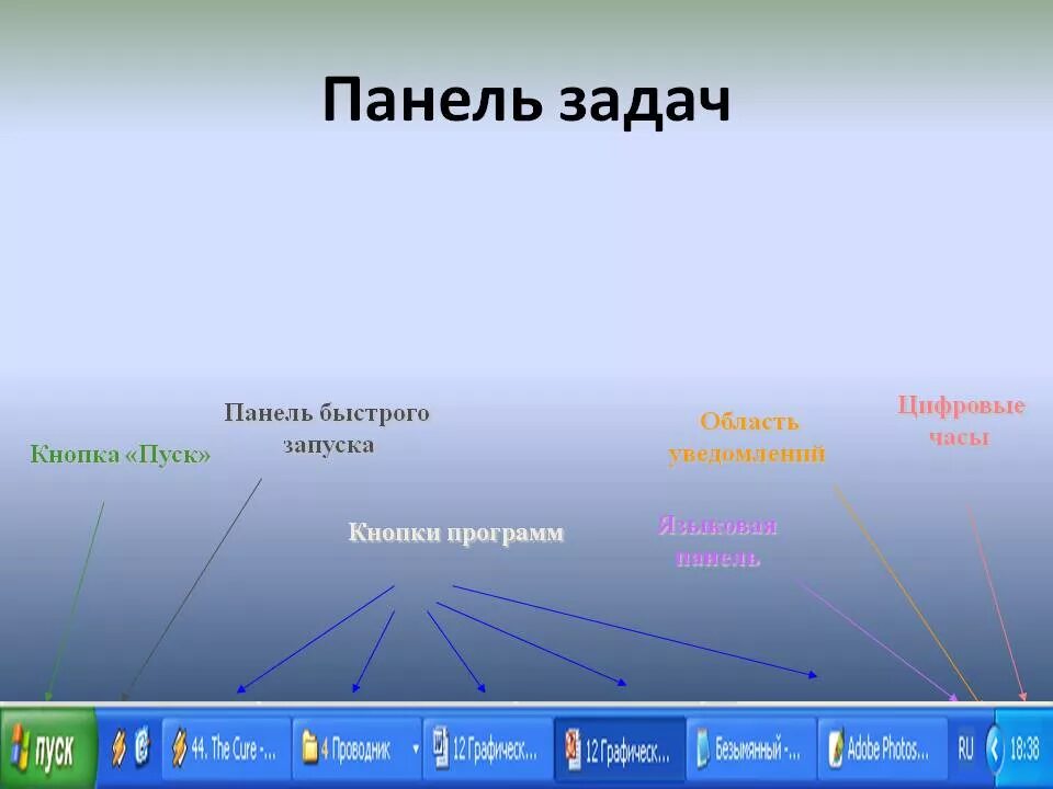 Панель задач. Панель задач Windows. Панель задач на рабочем столе. Панель задач картинка.