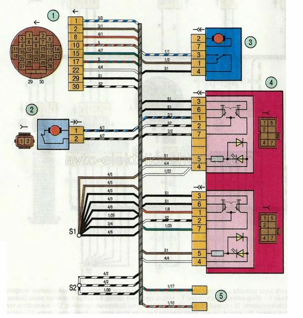 Схема замка гранта. Схема электрооборудования ВАЗ 2190 Люкс. ВАЗ 2190 схема электрооборудования.