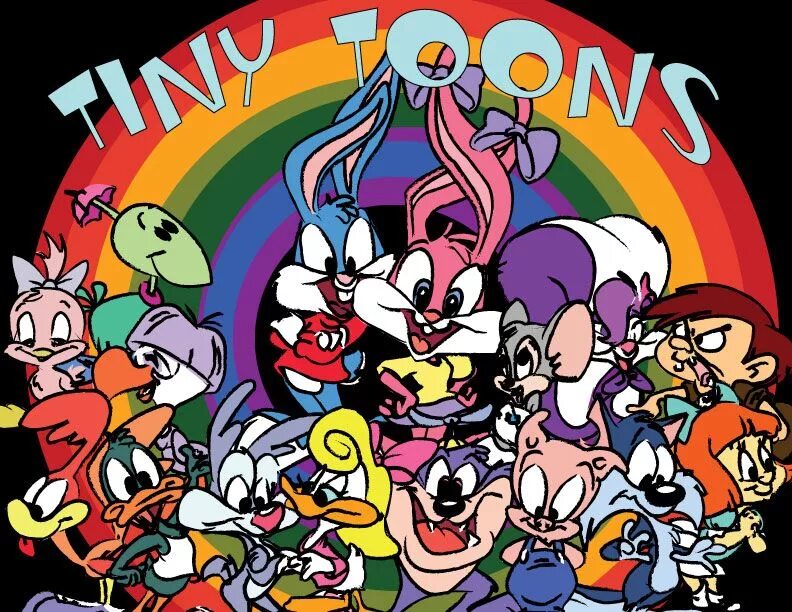 Русский тини тун. Герои tiny toon Adventures. Тини тун персонажи.