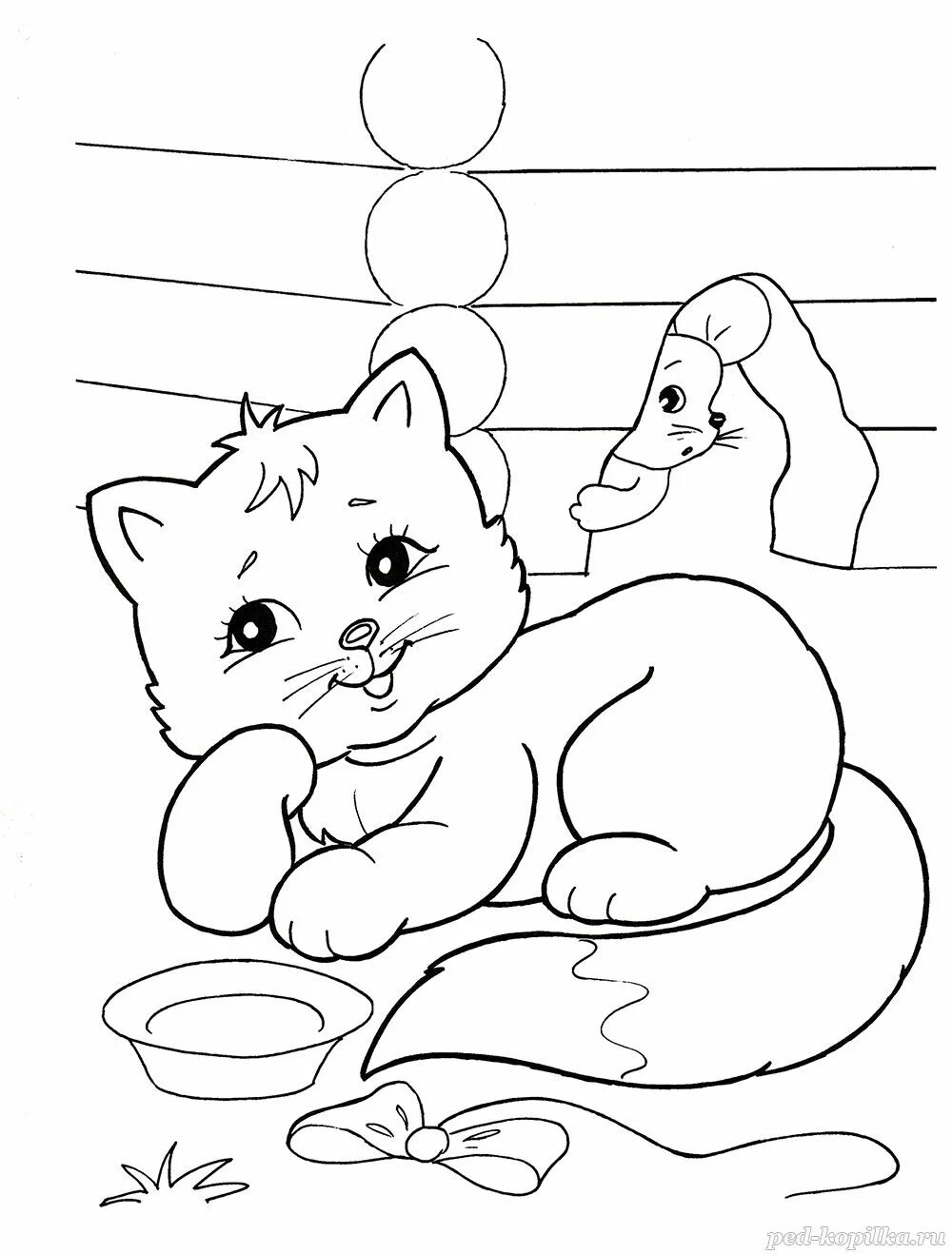 Кот из репки. Сказочная кошечка. Лев николаевич толстой котенок. Герои сказки котенок. Мультяшные котята.