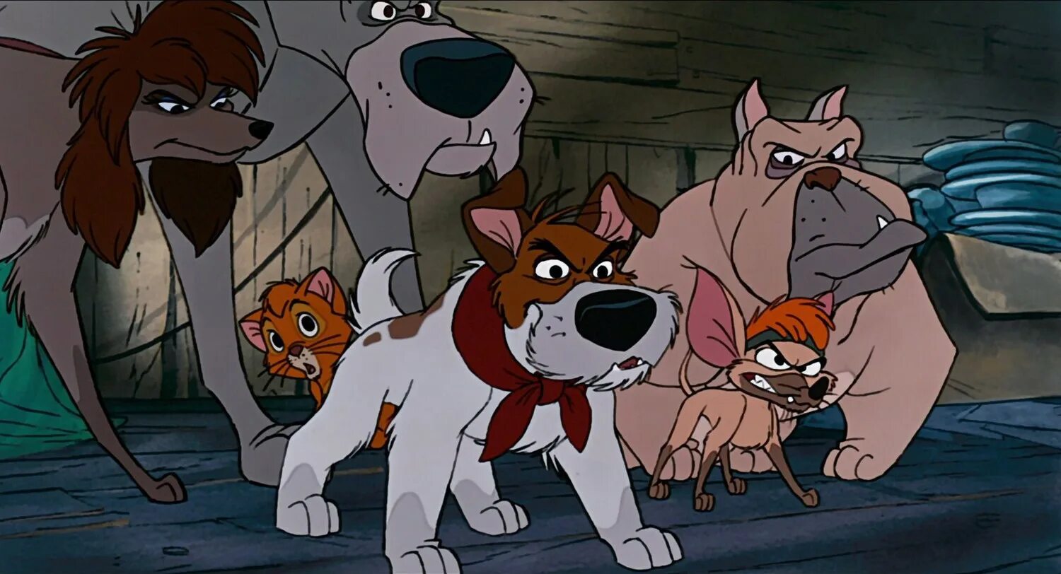 Дисней Оливер и компания. Oliver and company