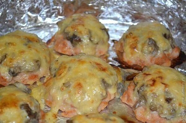 Куриные медальоны в духовке