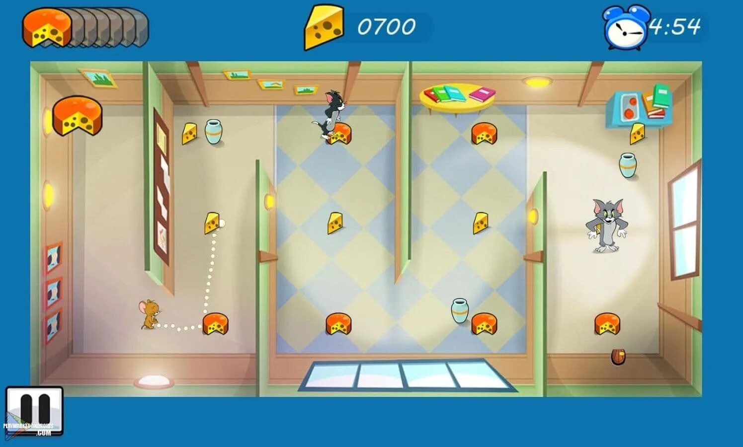 Tom jerry mouse maze