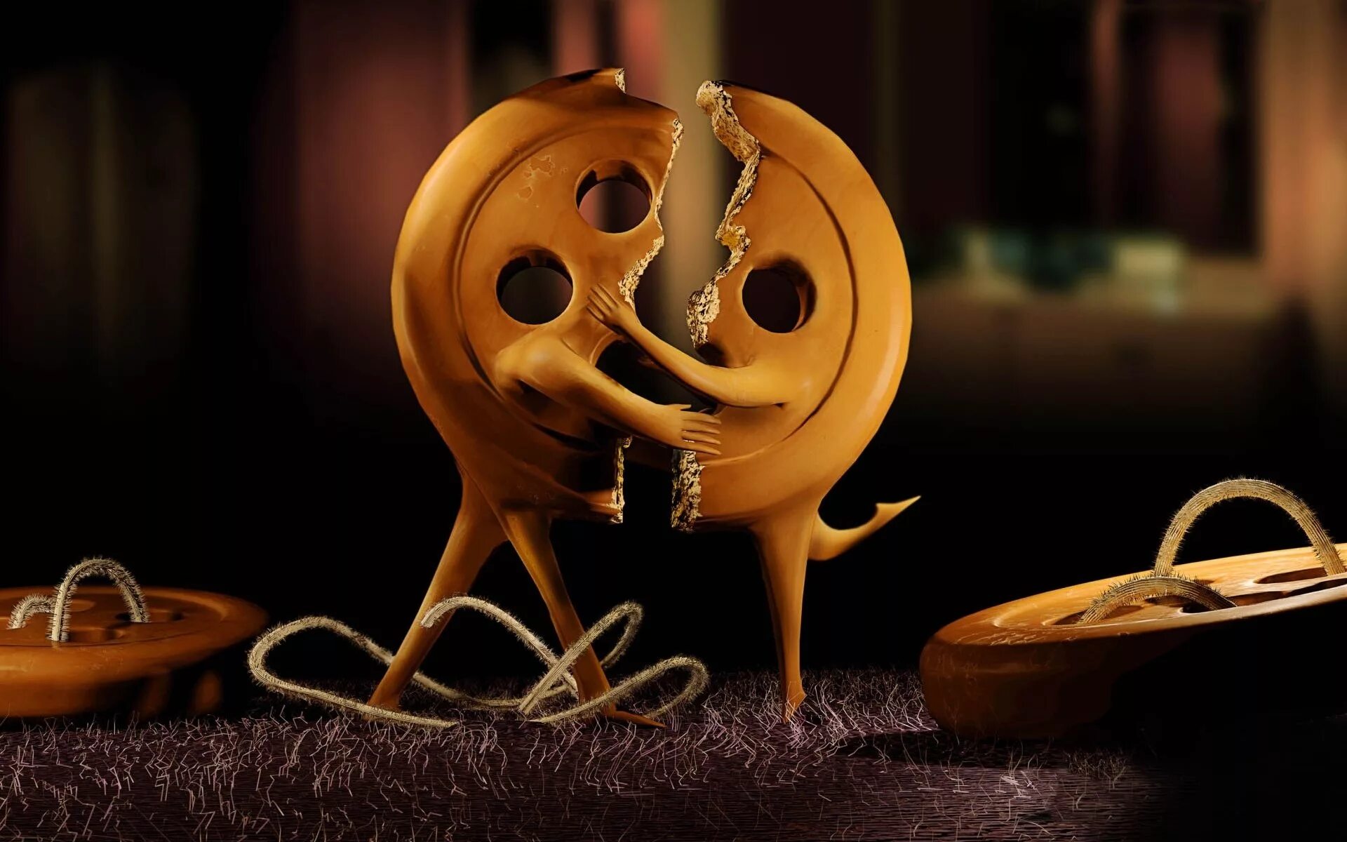 Два станут одним целым. Сердце любовь. Два станут одним целым. Мужчина и женщина космос. Обои на рабочий стол необычные креативные.