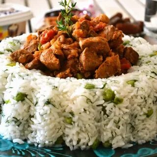 4 мяса с рисом