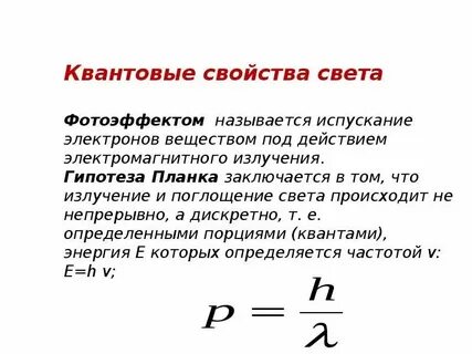 Применение свойств света