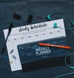 I study when
