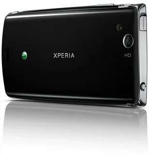 Черный телефон sony