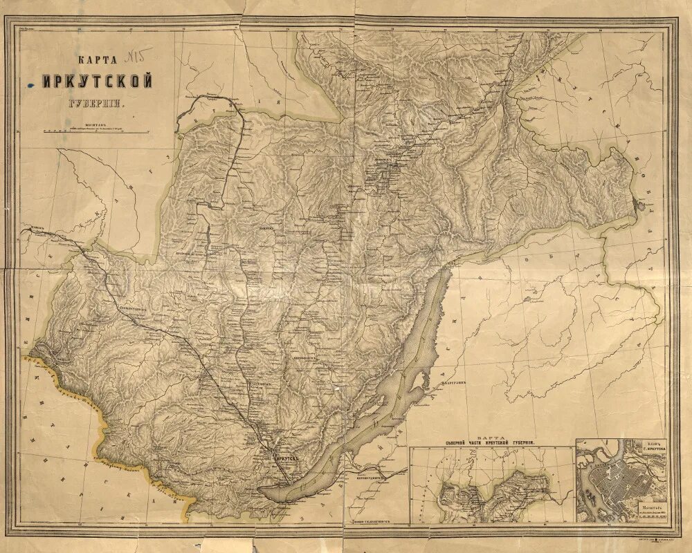 Карта Иркутской губернии. Иркутская Губерния карта 19 век. Карта Иркутской области 1800 года.