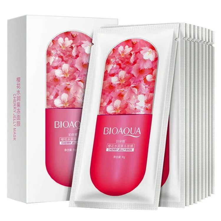 Bioaqua ночная маска. Cherry Jelly Mask BIOAQUA. Ночная маска BIOAQUA Cherry Jelly. Ночная восстанавливающая маска для лица BIOAQUA Cherry Jelly Mask. Маска- гель для лица BIOAQUA С экстрактом Сакуры, 8 г.