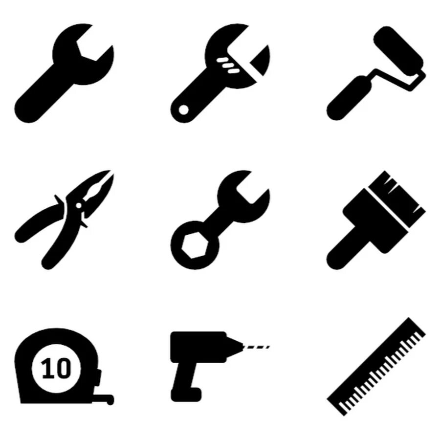 Icon tools. Инструменты вектор. Инструменты иконка. Ручной инструмент значок. Векторные строительные инструменты.