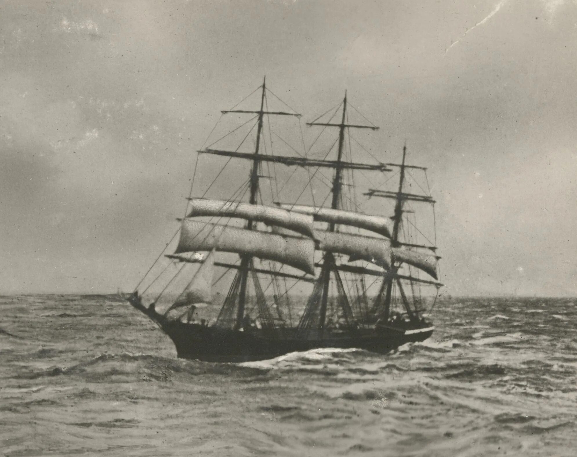 Парусник 1900. Парусное судно 1900.