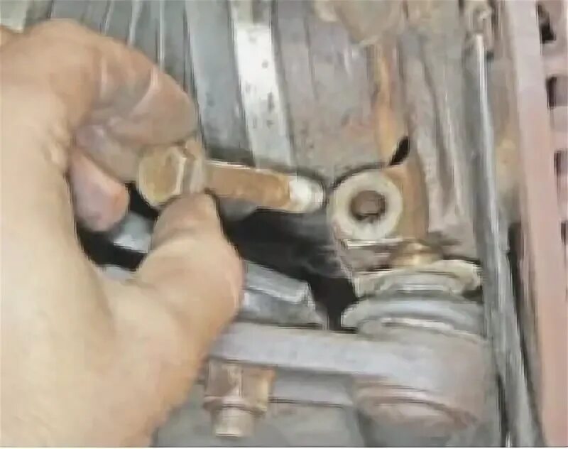 Ball joint replacement (Renault Symbol 2, 2008-2013, petrol) - "Chassis, running