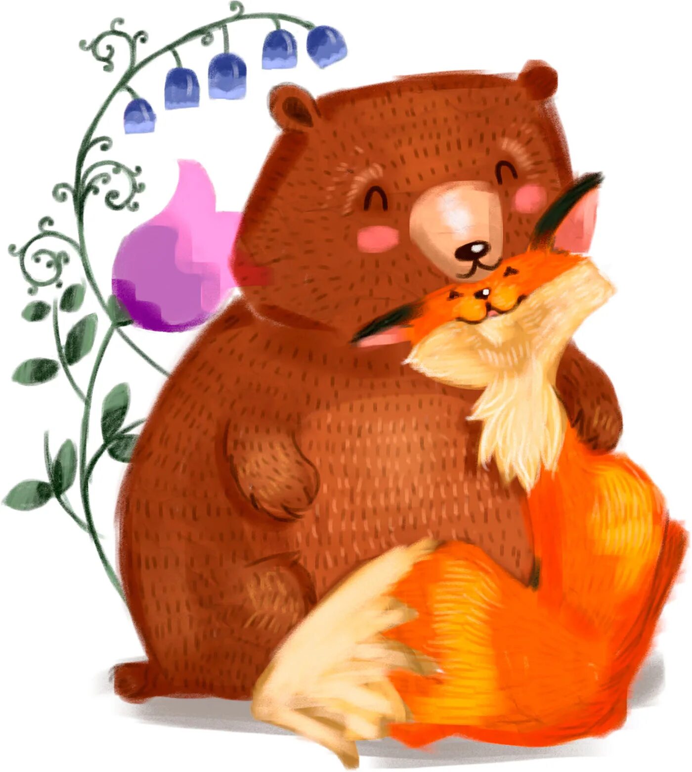 The fox and the bear. Fox Beer. Fox and a Bear милые иллюстрации. Fox and Bear Love. Fox and Bear hugs.