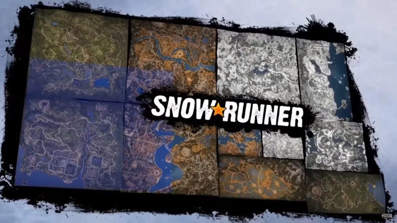 Игра snowrunner карта. Сноу раннер карты. SNOWRUNNER карта. Потопленные предгорья SNOWRUNNER. SNOWRUNNER Юкон.