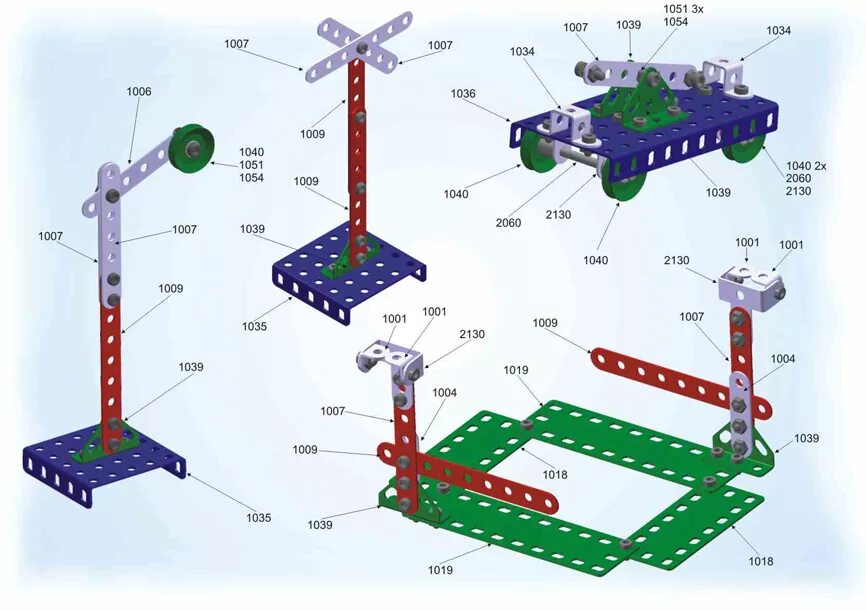 Детали для сборки конструктора. Металлический конструктор Меркур. Схема сборки конструктор металлический джип. Металлический конструктор Merkur m8. Кран из металлического конструктора схема сборки.