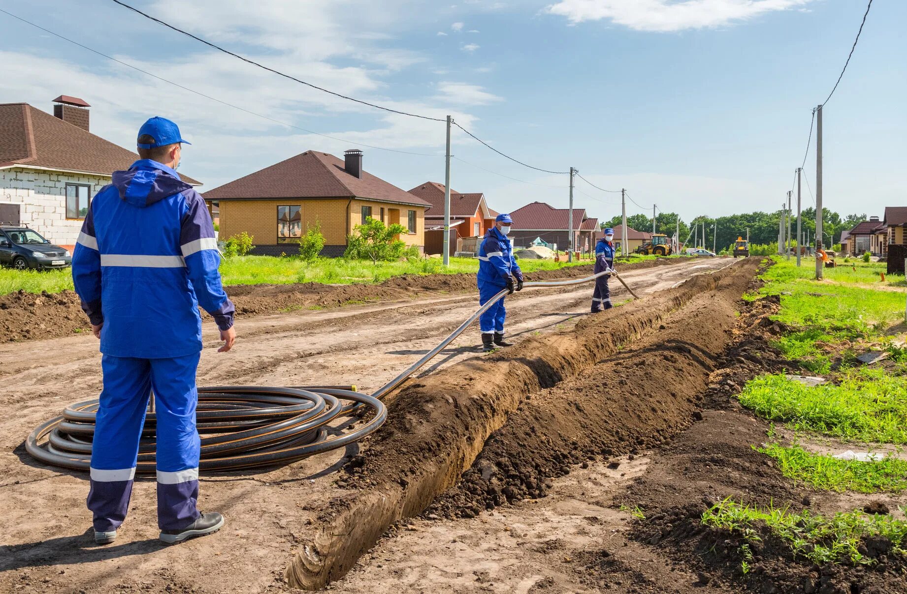 Газификация. Газификация участков. Стройка газопровода. Дизофикация что это.