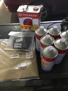 Масло в акпп камри