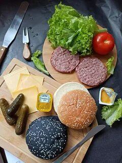 Сыр пластинками для бургеров