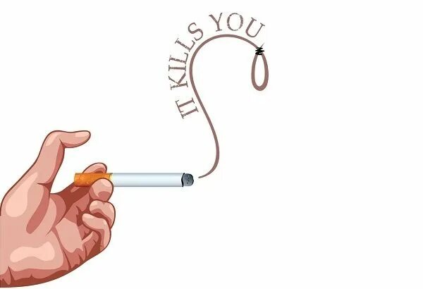 Курение грех или нет. Плакат векторный курение.