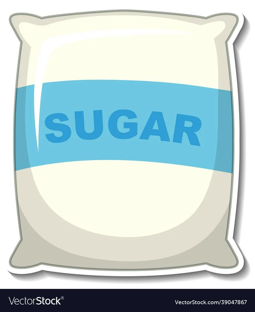 Packet of sugar