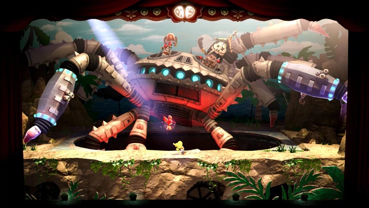Кукловод ps3. Puppeteer игра. кукловод (видеоигра). puppeteer боссы.
