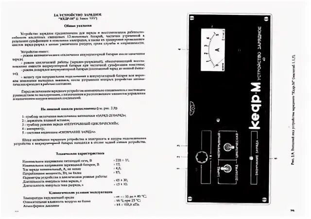 Инструкция зарядного кедр