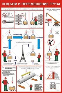 При подъеме и перемещении грузов запрещается