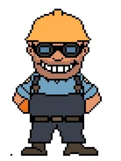 Tf2 engineer pixel art