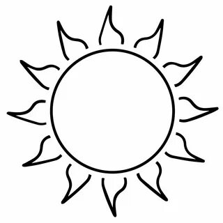 DataLife Engine Версия для печати Солнышко контурный рисунок (46 фото)