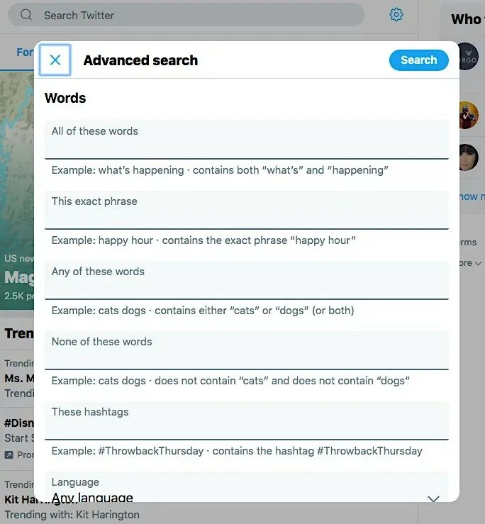 Twitter found. Твиттер поиск. расширенный поиск твиттер. twitter advanced search. как искать твиты по дате.