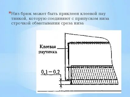 Обработка низа