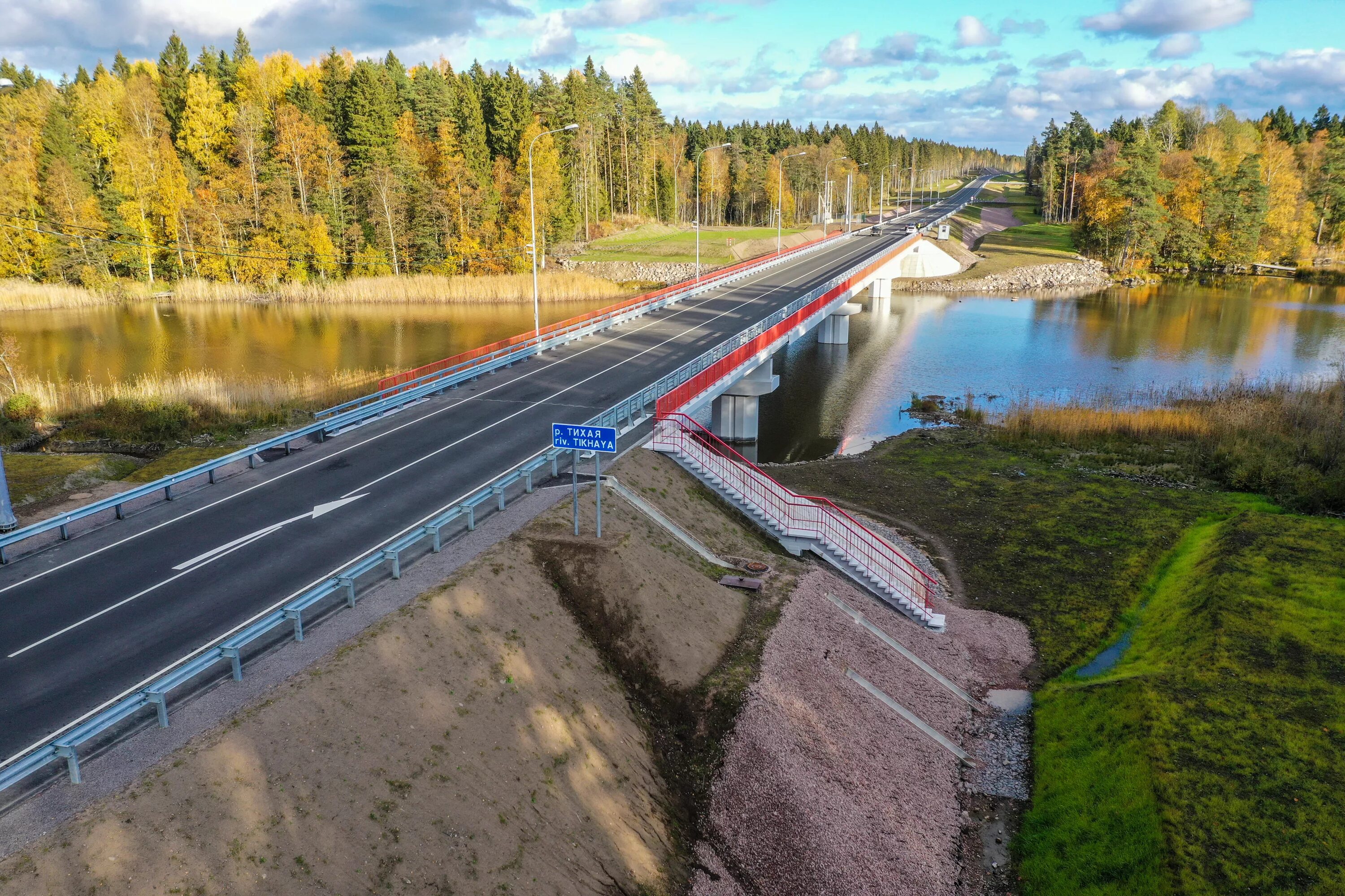 Дорога россии 2024. Трасса м11 мосты. Трасса а-121 Сортавала. Ленинградская область трасса а-121. Карельский мост Сортавала.