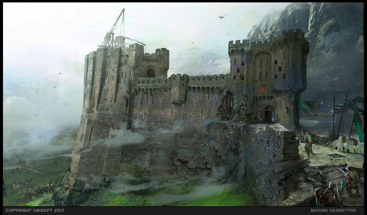Бастион замки. Бастион в средневековом замке. For Honor замок. Бастион замок арт. Стена крепости фэнтези.