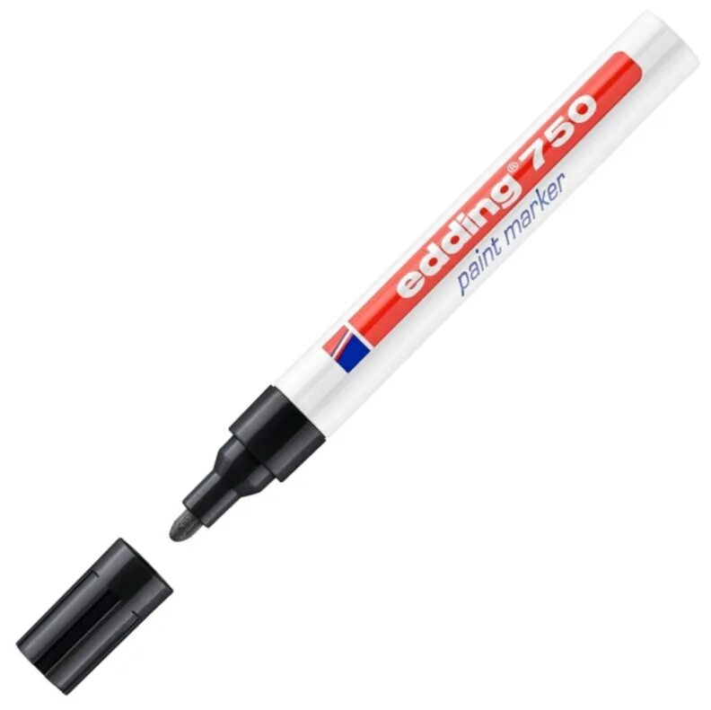 Маркер Paint Marker Edding 750. Маркер Edding, e-750, 2-4 мм, белый. Маркер перманентный Edding 750. Маркер черный Edding (750). Маркер 750