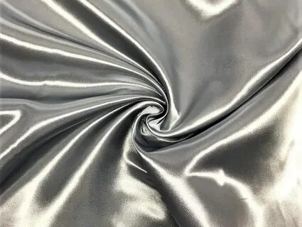 Silver satin