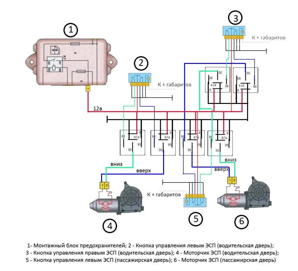 Схема стеклоподъемников передних дверей. Электрическая схема стеклоподъемников ВАЗ 2114. Схема подключения стеклоподъемников ВАЗ 2114 клавиши. Схема подключения стеклоподъёмников ВАЗ 2115. Схема проводки стеклоподъемников ВАЗ 2114.