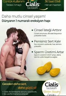 CIALIS 100 mg 30 Tablet Dunyanın 1 numaralı ereksiyon ve sertleştirici hapı...