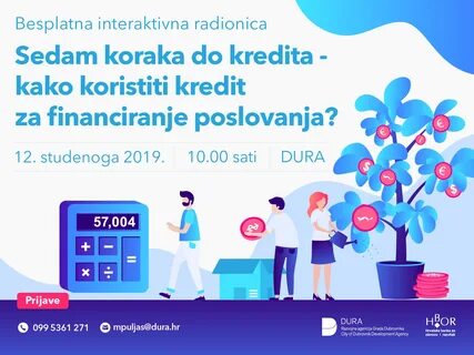 Besplatna radionica “Sedam koraka do kredita” - Dubrovnik Portal 